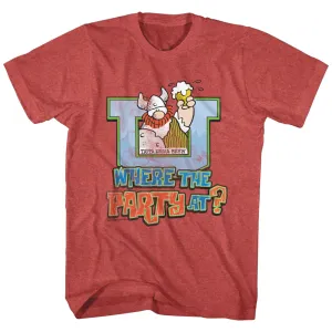 Hagar The Horrible Where The Party At Men's T-Shirt