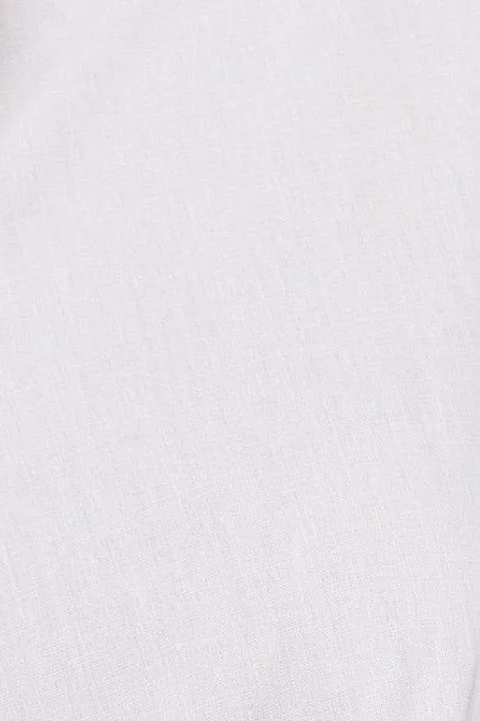 Half Sleeve Shirt Mini Dress