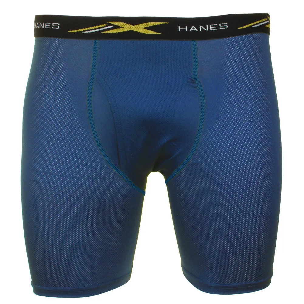Hanes Men's 4 Pack Tagless Comfortsoft Flex Waistband Boxer Briefs