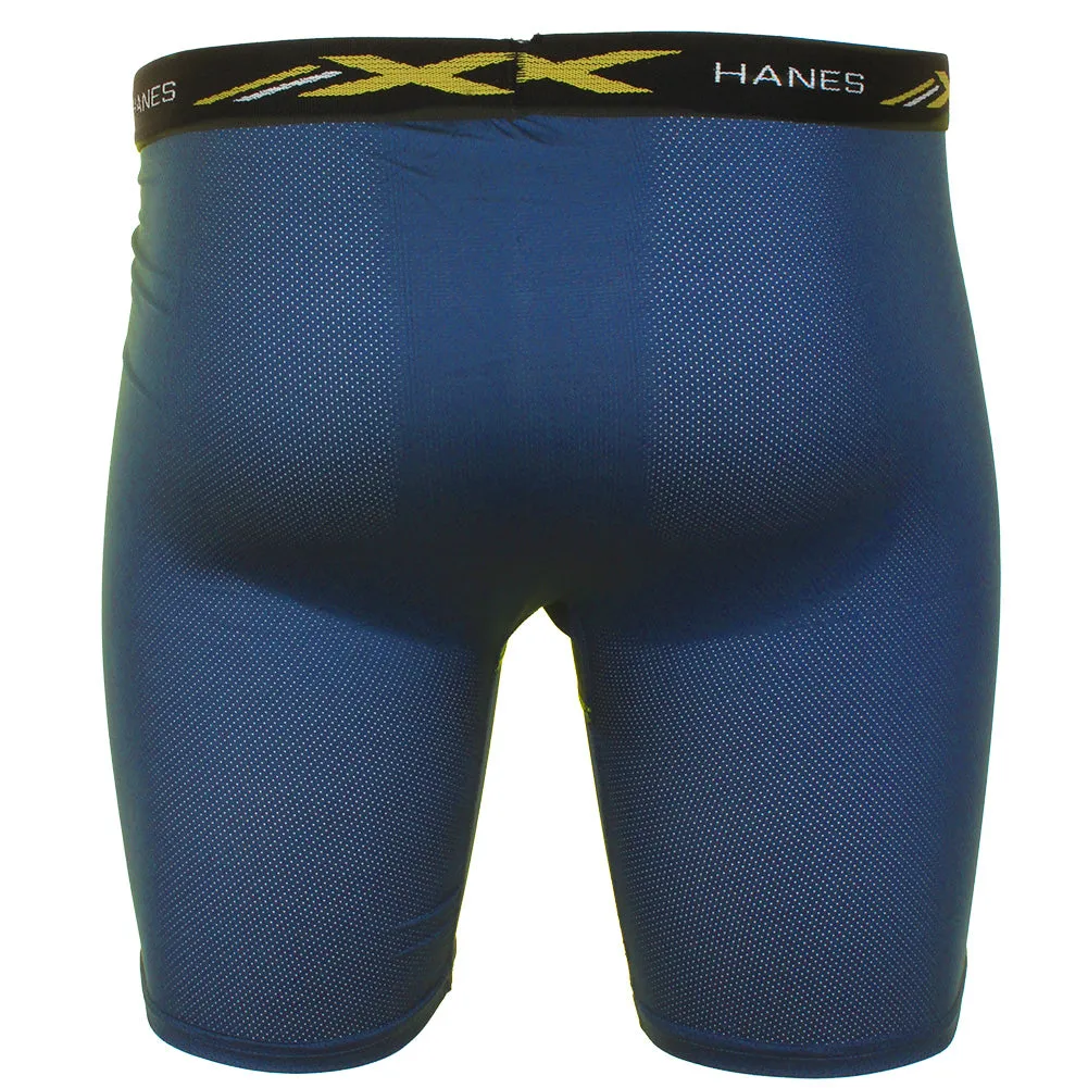 Hanes Men's 4 Pack Tagless Comfortsoft Flex Waistband Boxer Briefs
