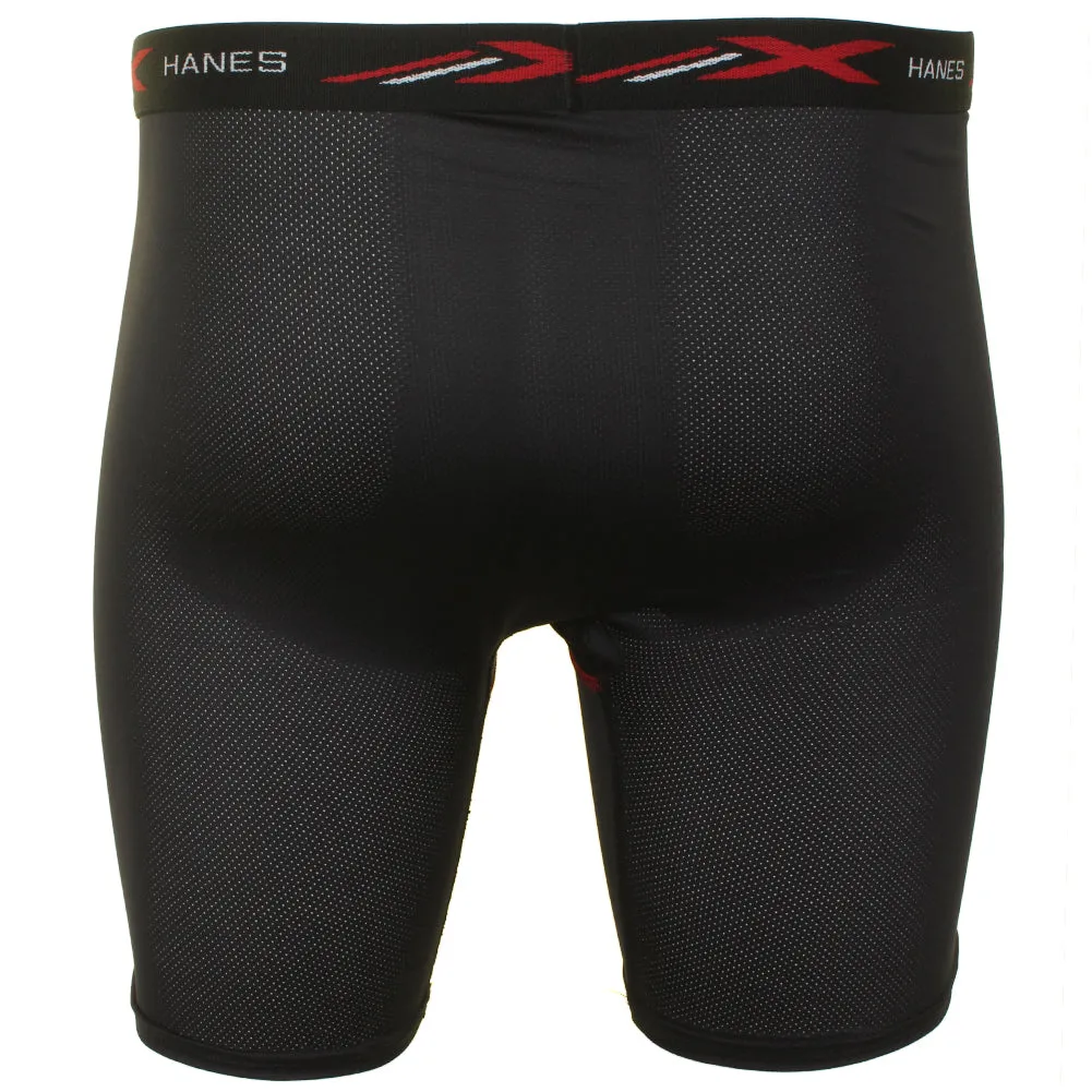 Hanes Men's 5 Pack Tagless Comfortsoft Flex Waistband Boxer Briefs