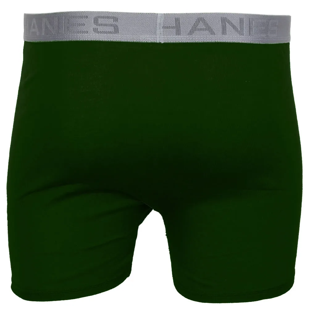 Hanes Men's 5 Pack Tagless Comfortsoft Flex Waistband Boxer Briefs
