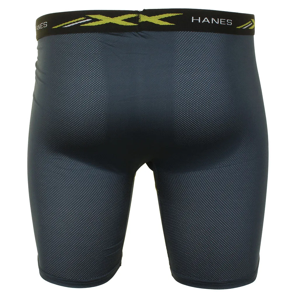 Hanes Men's 5 Pack Tagless Comfortsoft Flex Waistband Boxer Briefs