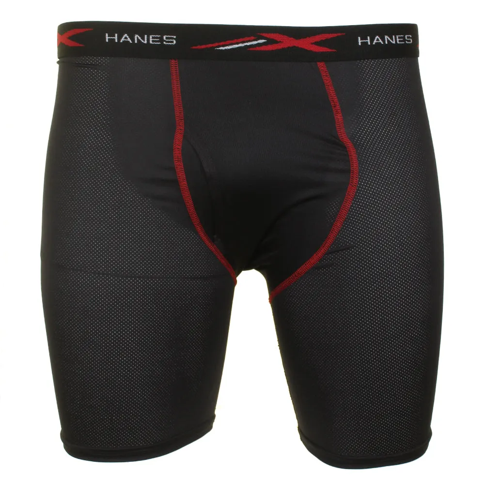 Hanes Men's 5 Pack Tagless Comfortsoft Flex Waistband Boxer Briefs