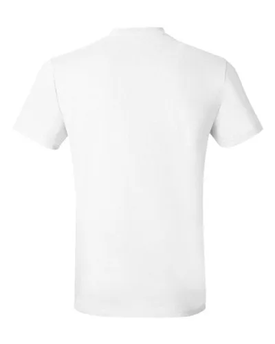 Hanes Men's Nano Premium Cotton T-Shirt (Pack of 2), White, Medium