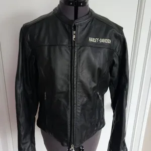 Harley Davidson American Flag Leather Jacket