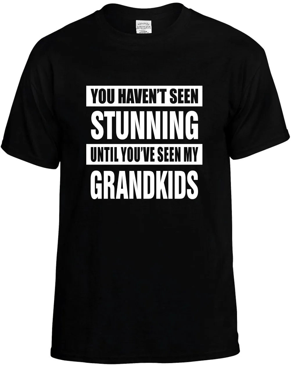 Havent seen Stunning/ my Grandkids Unisex T-Shirt Novelty Graphic Tee Shirt