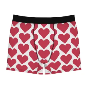 Heart On Valentine’s Men's Boxer Briefs