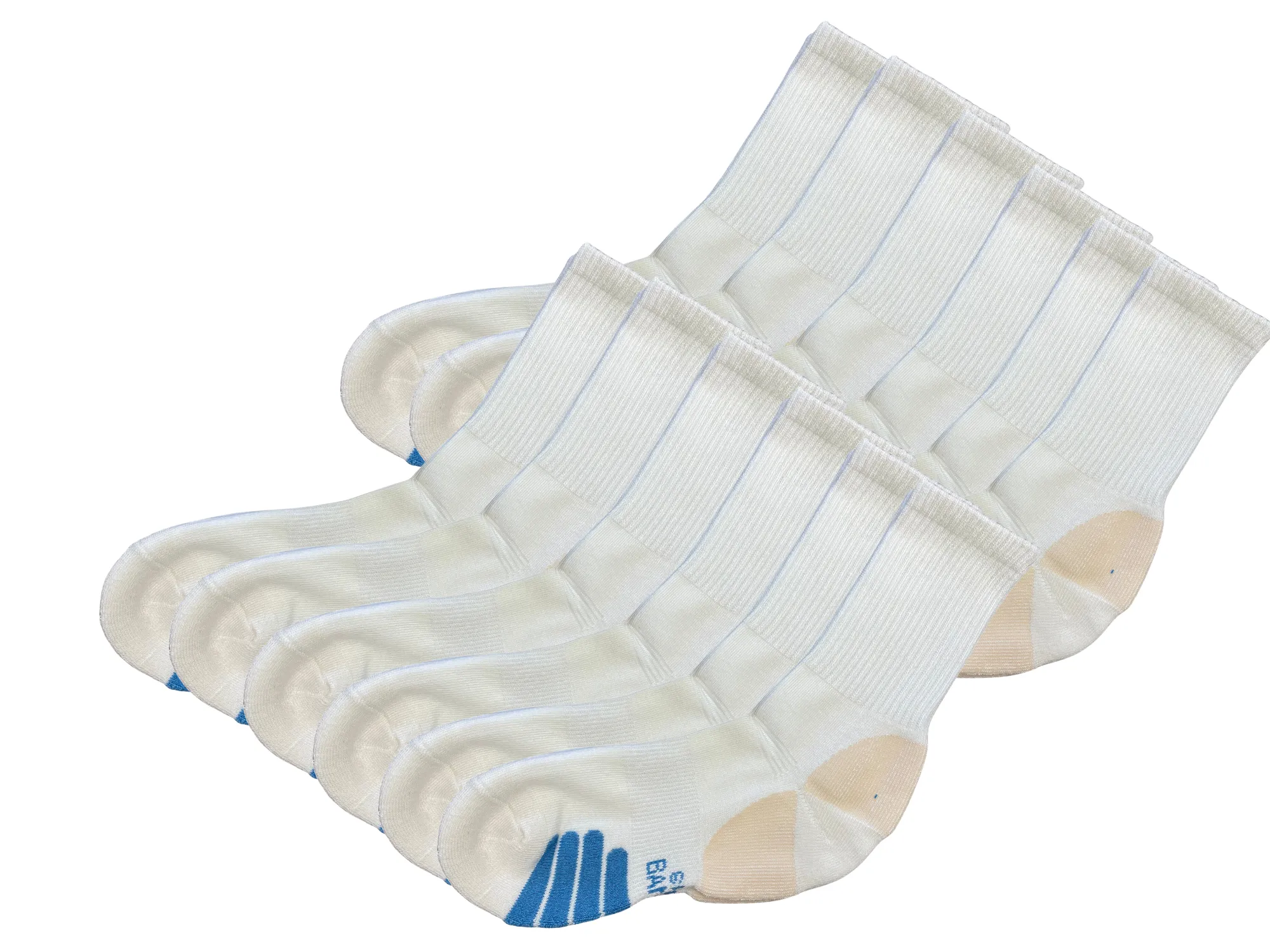 High Performance Crew Bamboo Viscose Socks