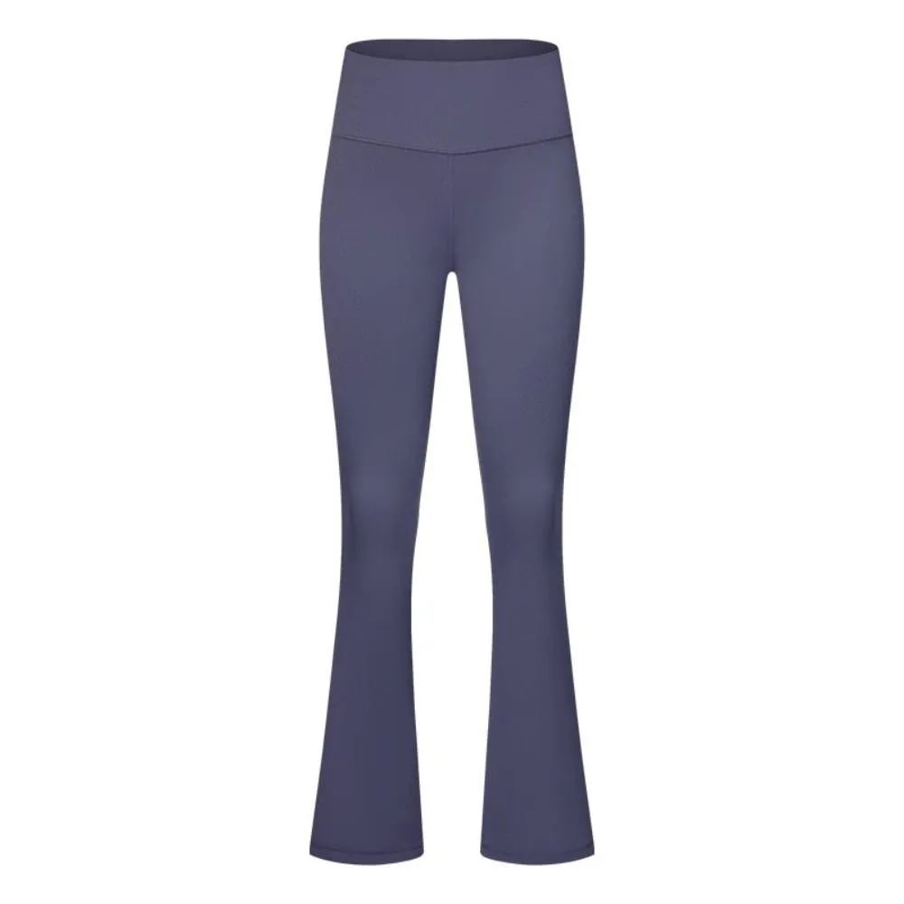 High Waist Flared Basic Leggings