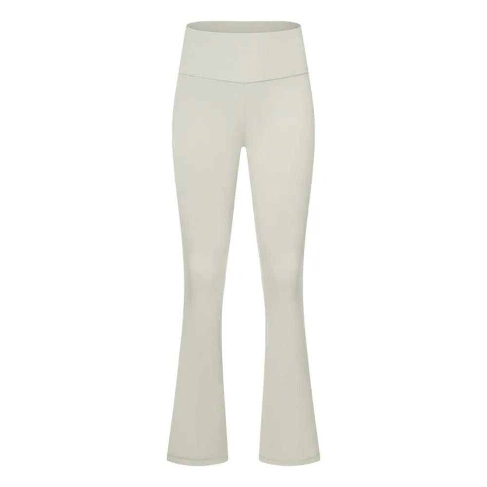 High Waist Flared Basic Leggings