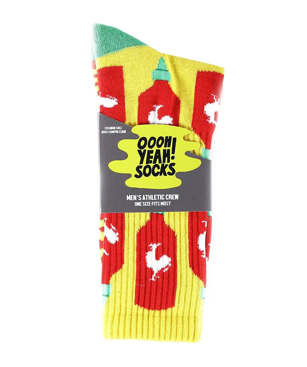 Holy Sriracha! Men's Crew Socks