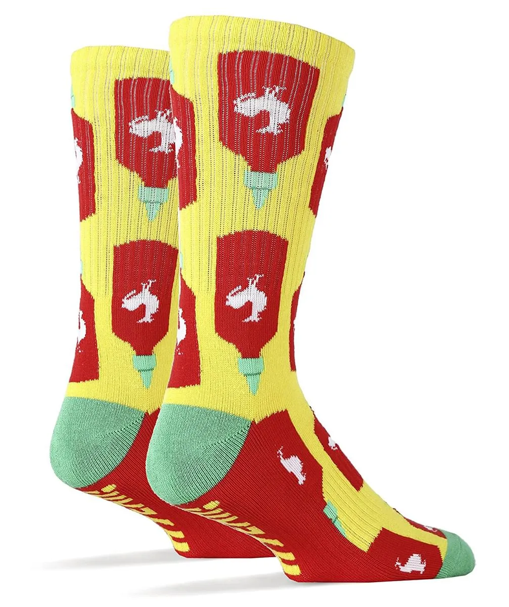 Holy Sriracha! Men's Crew Socks