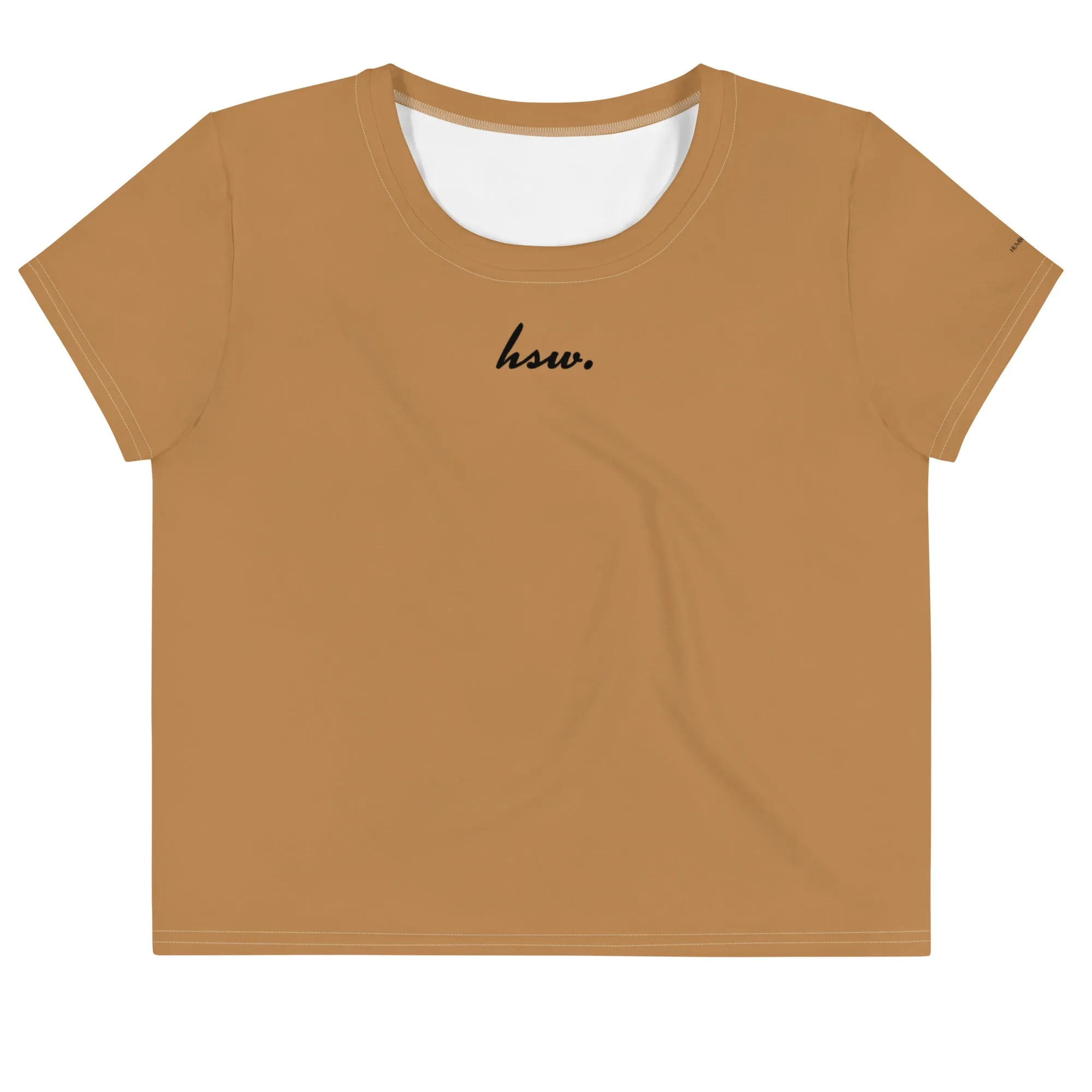 Humble Sportswear™ Caramel Crop T-Shirt
