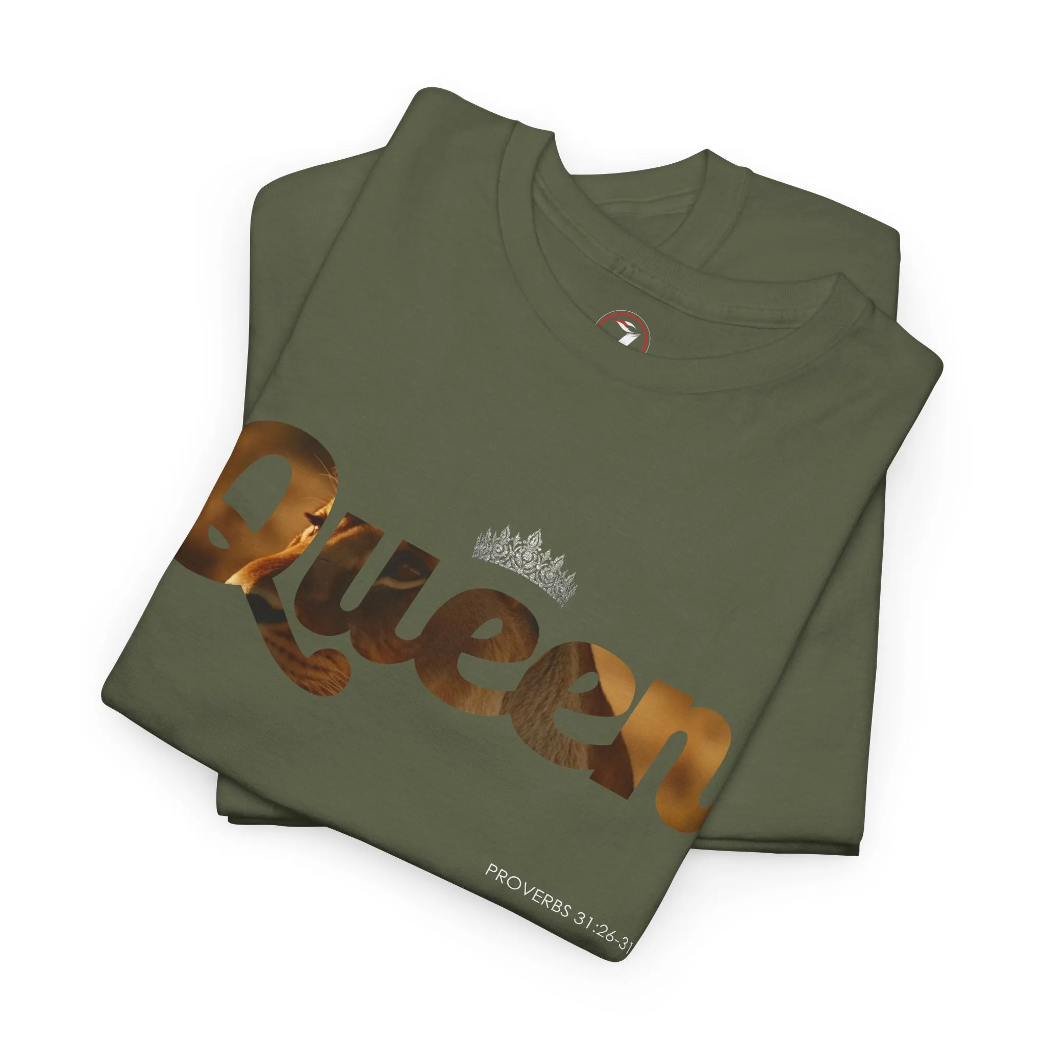 I Am Queen Unisex Heavy Cotton Tee