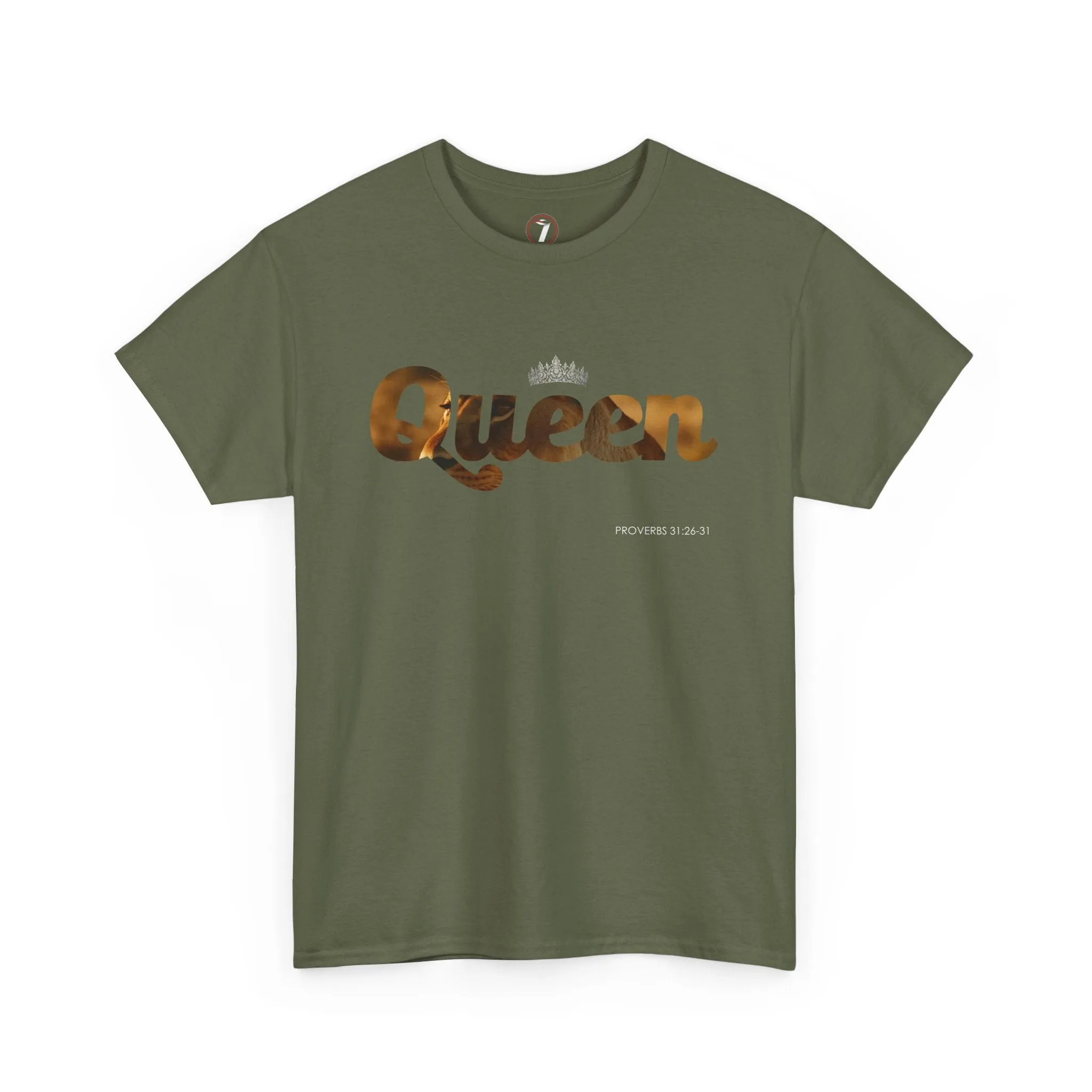 I Am Queen Unisex Heavy Cotton Tee