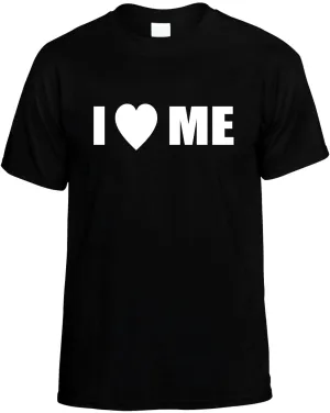 I Love Heart Me Unisex T-Shirt Novelty Graphic Tee Shirt