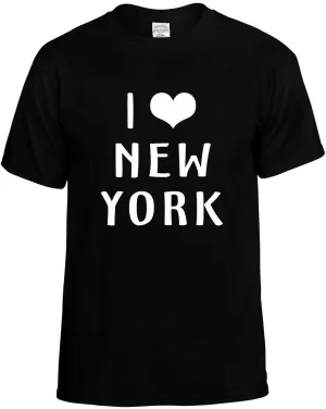 I Love Heart New York Unisex T-Shirt Novelty Graphic Tee Shirt