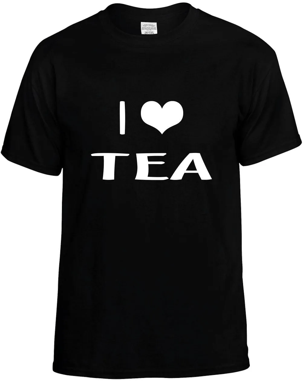 I Love Heart Tea Unisex T-Shirt Novelty Graphic Tee Shirt