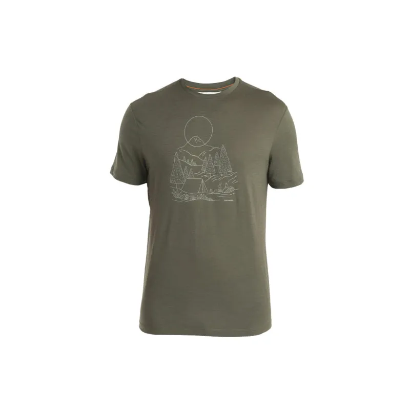 Ice Breaker Men Merino 150 Tech Lite III Short-Sleeve Tee - Sunset Camp