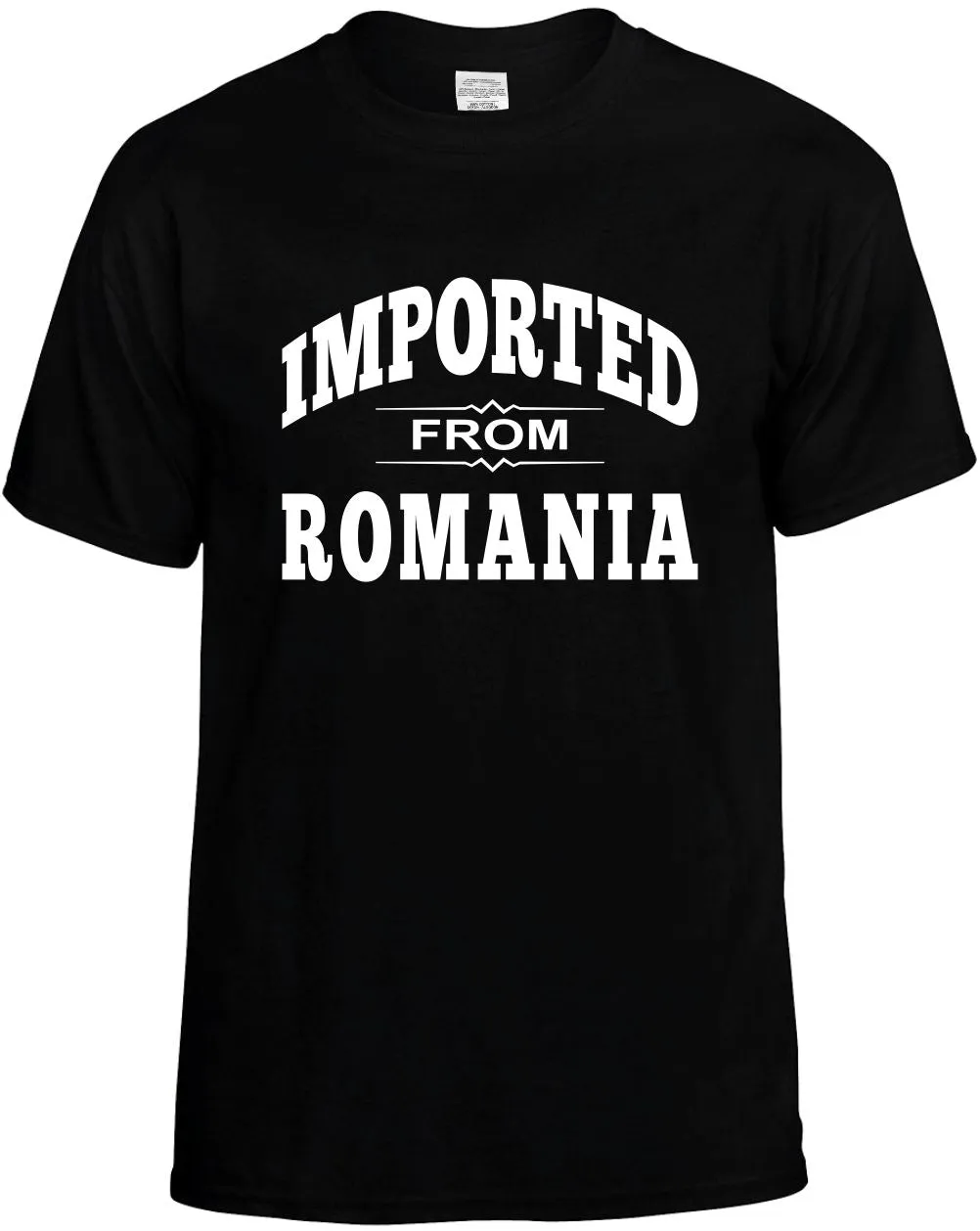 Imported from Romania Unisex T-Shirt Novelty Graphic Tee Shirt