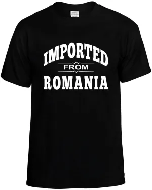 Imported from Romania Unisex T-Shirt Novelty Graphic Tee Shirt