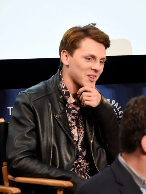 Jacob Bertrand Tv Series Cobra Kai Premiere Event Leather Jacket by TJS