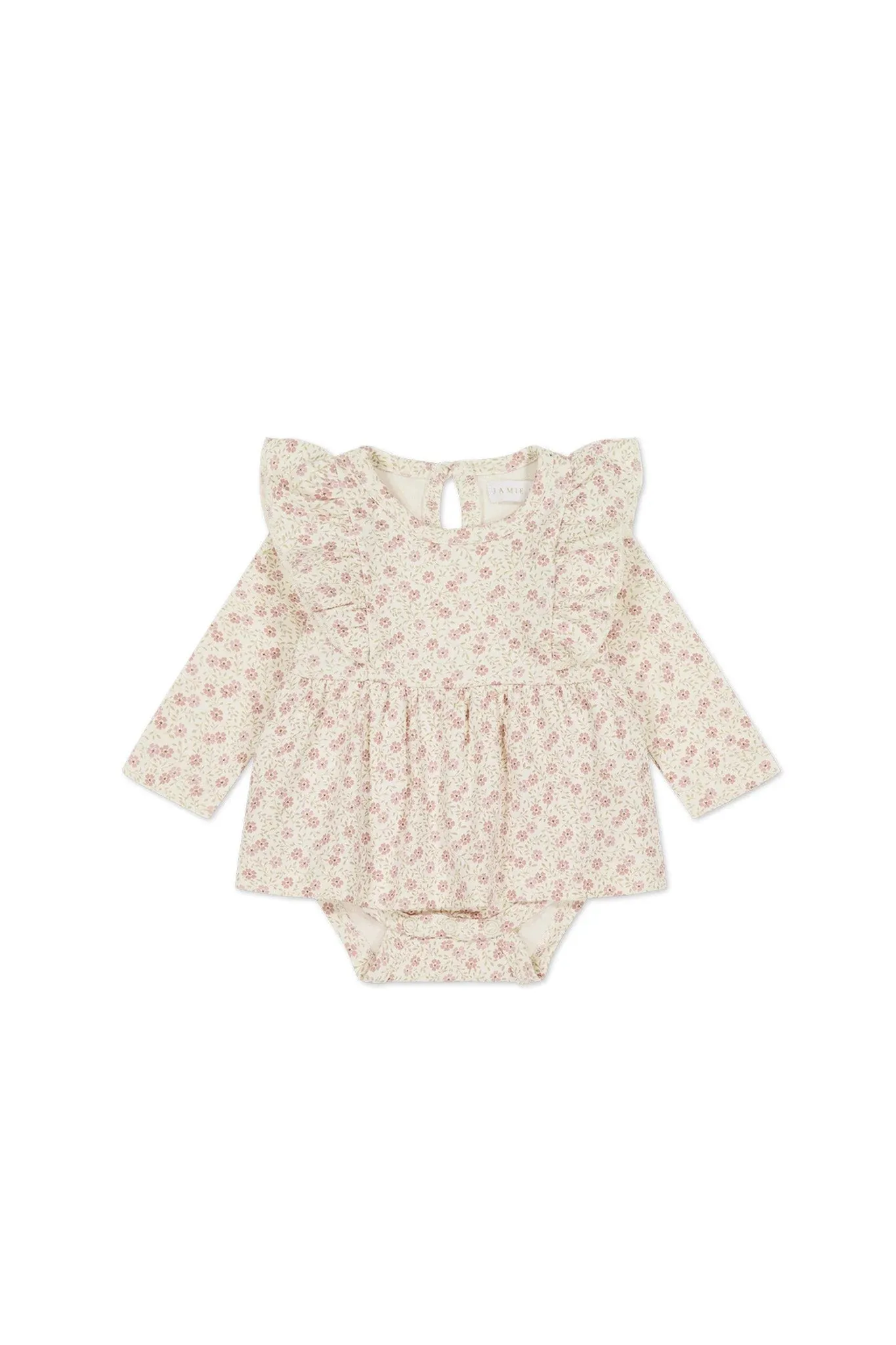 Jamie Kay - Organic Cotton Vivienne Playsuit (Emmy Egret)