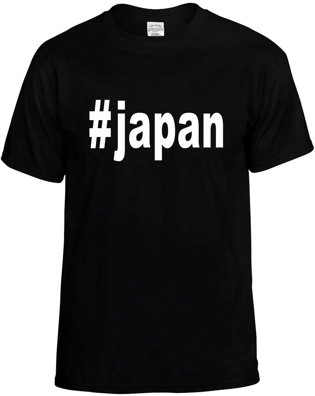 #Japan Hashtag Unisex T-Shirt Novelty Graphic Tee Shirt