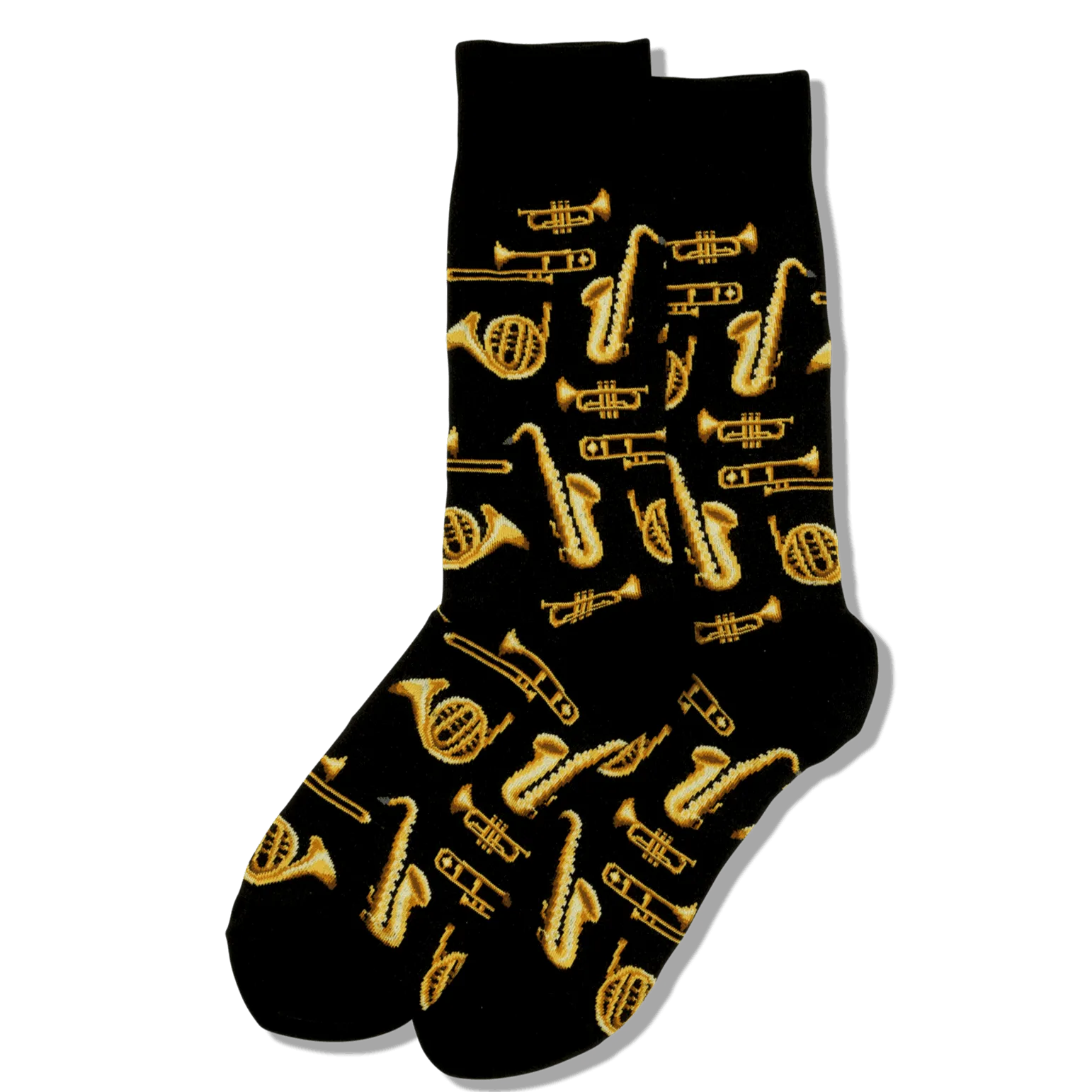 Jazz Instruments Socks Men's Crew Sock