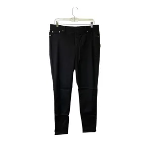 Jeans Skinny By Diane Gilman In Black, Size:12