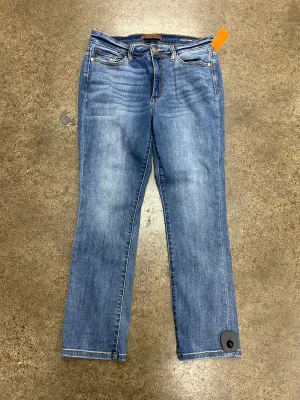 Jeans Skinny By Judy Blue In Blue Denim, Size:10
