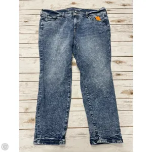Jeans Skinny By Torrid In Blue Denim, Size: 16