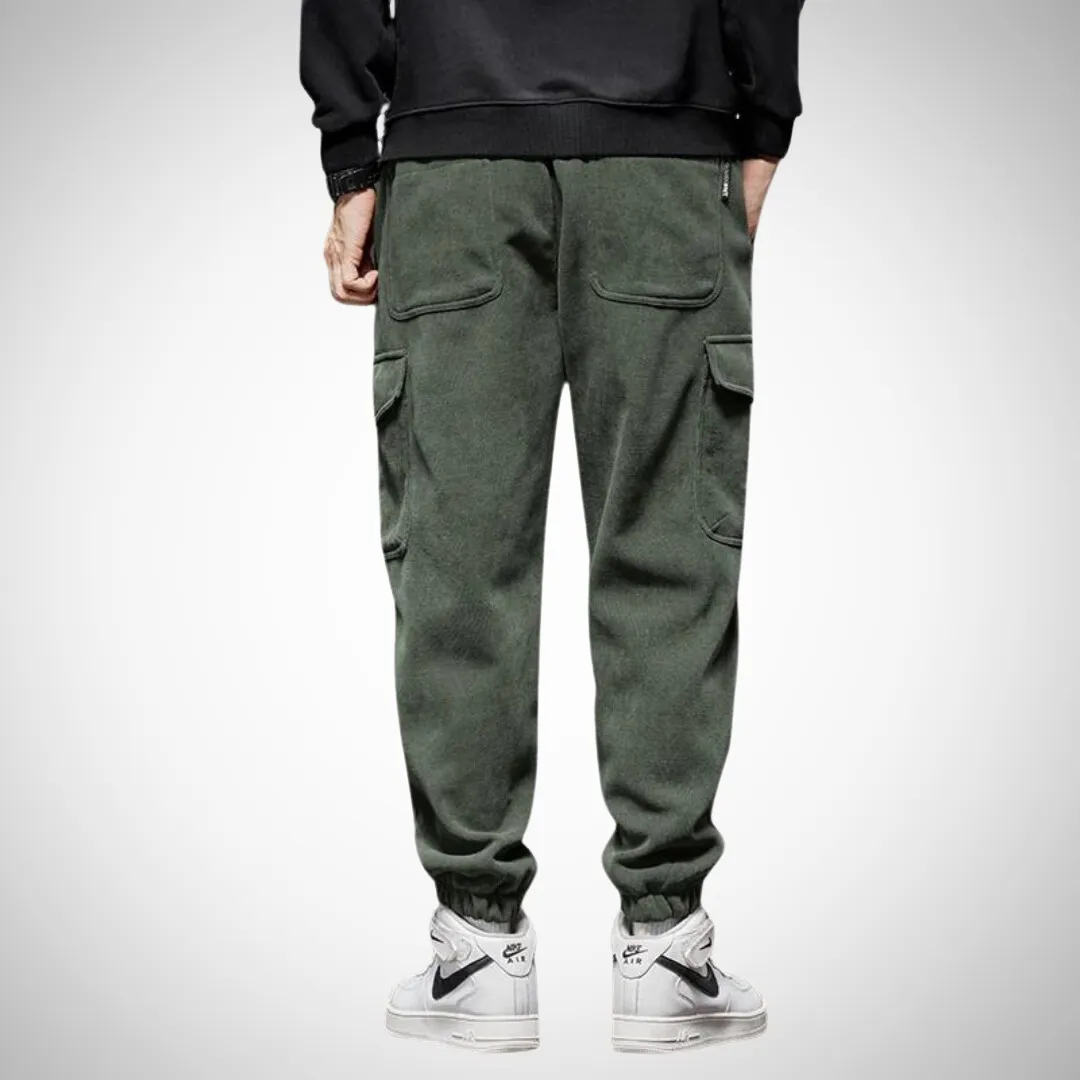 Jefrey Corduroy Cargo Joggers
