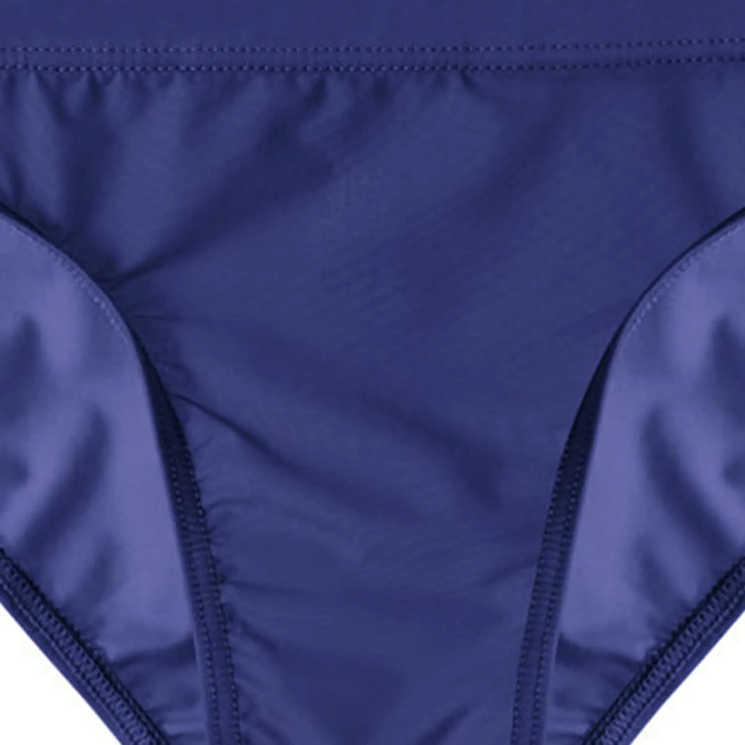 JEShifangjiusu Men Briefs Ice Silk Underwear Sexy Solid Low Rise Bikini Underpants See-Through Breathable Transparent Briefs