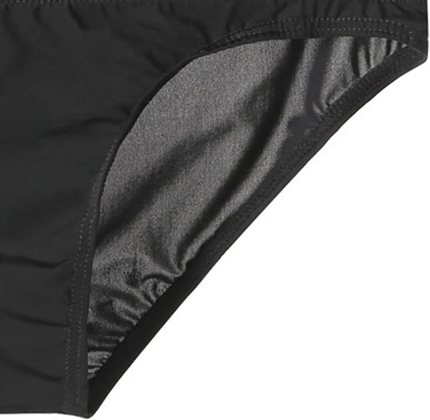 JEShifangjiusu Men Briefs Ice Silk Underwear Sexy Solid Low Rise Bikini Underpants See-Through Breathable Transparent Briefs