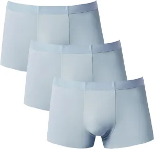 JEShifangjiusu Mens Silky Underwear Comfy Sexy Seamless Breathable Boxer Briefs Fitness Sport Fast Drying Panties Underwear