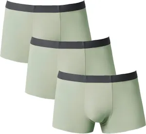 JEShifangjiusu Mens Silky Underwear Comfy Sexy Seamless Breathable Boxer Briefs Fitness Sport Fast Drying Panties Underwear