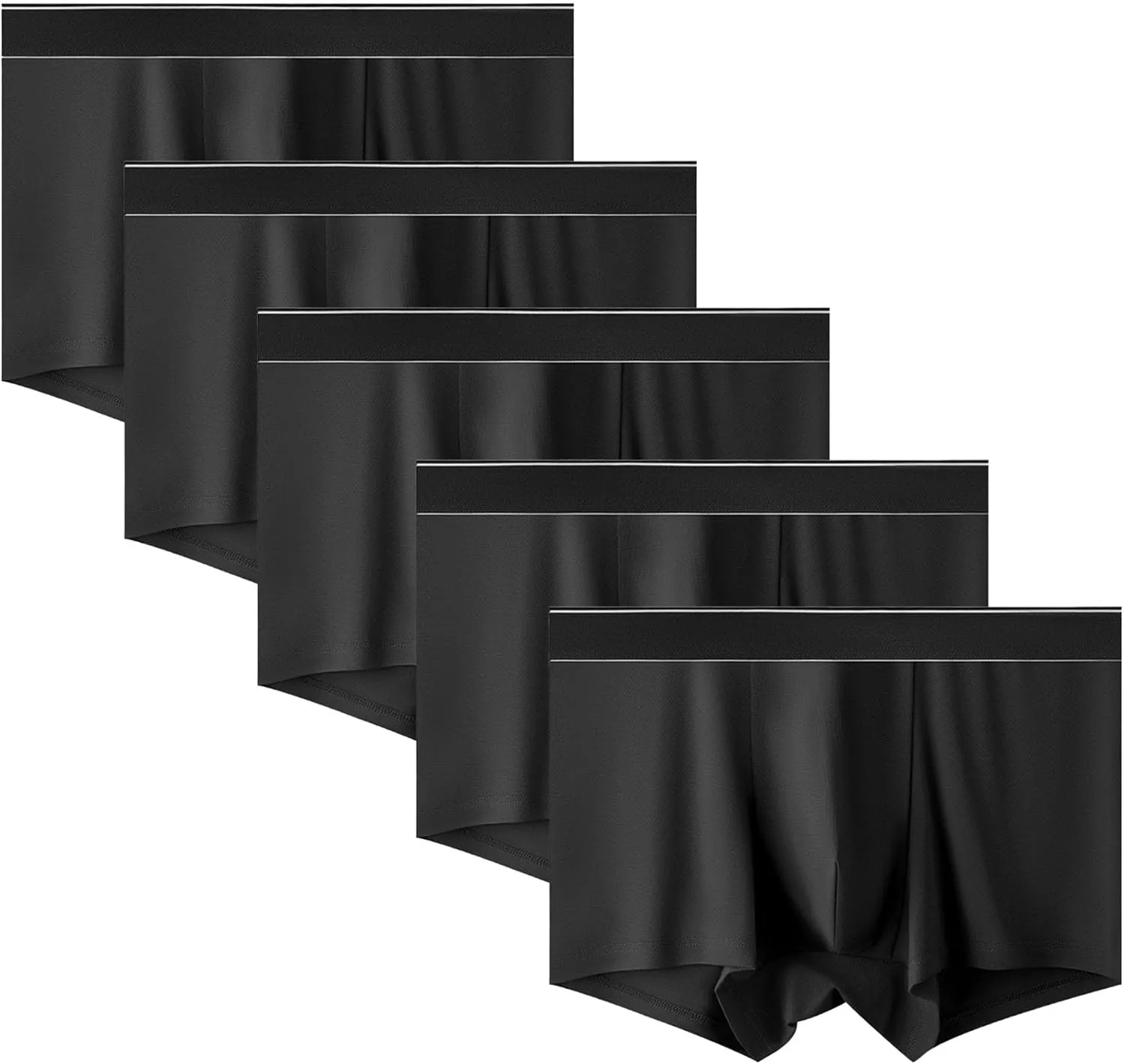 JEShifangjiusu Men'S Trunk Boxer Briefs Sexy Breathable Briefs Bikini Underwear Seamless Underwear Soft Support Pouch No Fly