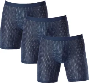 JEShifangjiusu Men'S Underwear See Through Sexy Mesh Breathable Boxer Briefs Low Rise Athletic Sports Stretch Boxers Panties