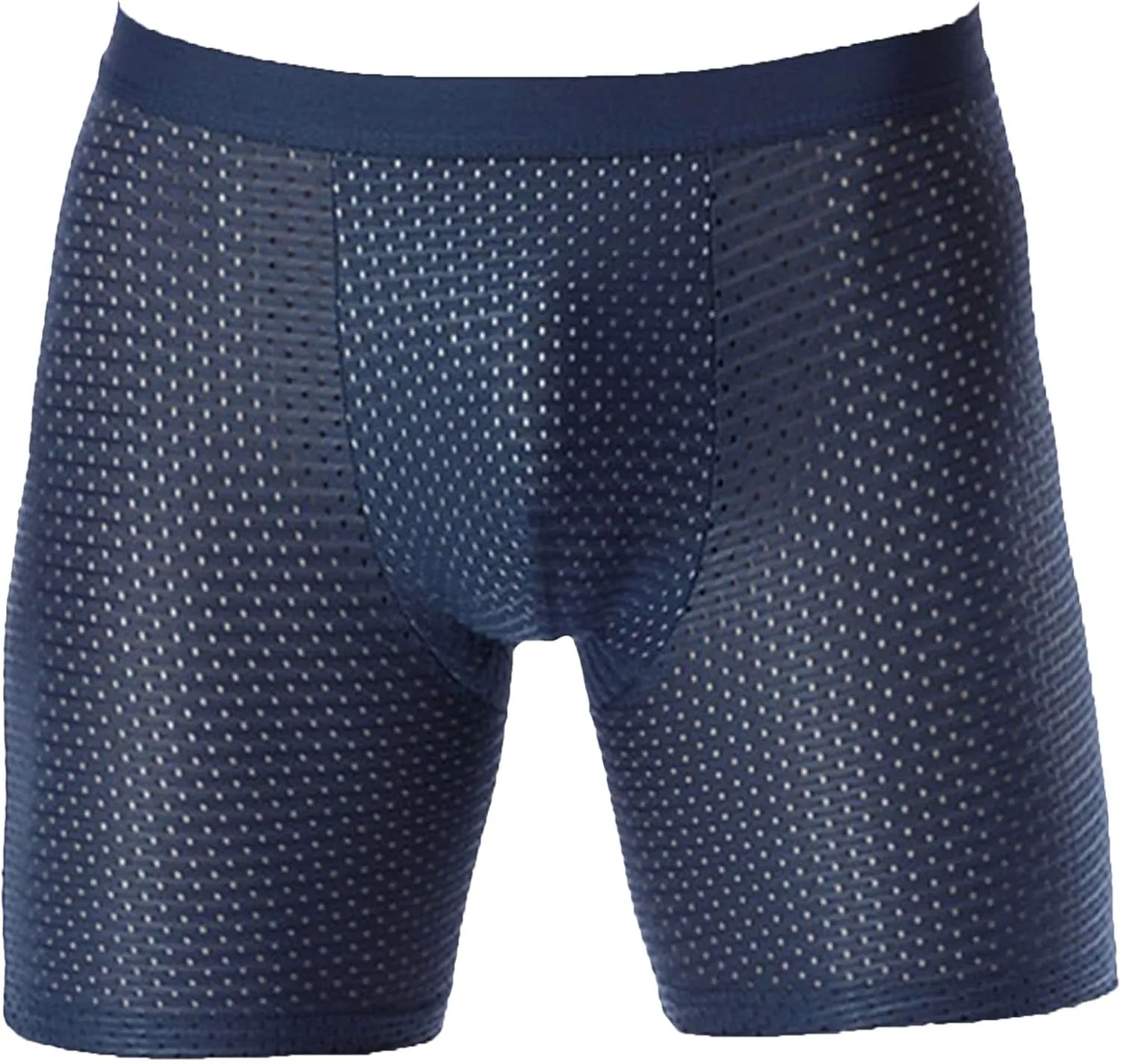 JEShifangjiusu Men'S Underwear See Through Sexy Mesh Breathable Boxer Briefs Low Rise Athletic Sports Stretch Boxers Panties