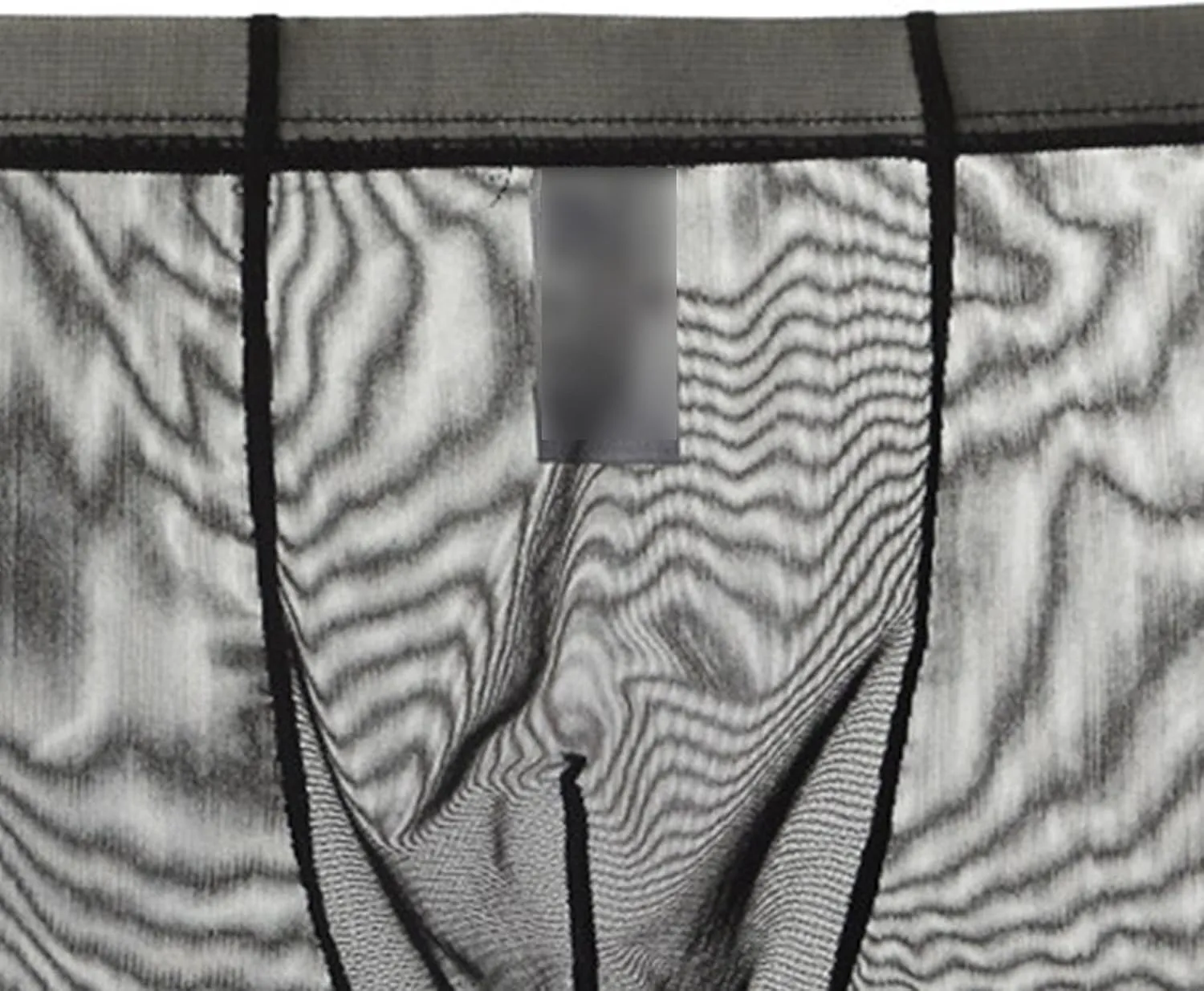 JEShifangjiusu Men'S Underwear Transparent Sexy Mesh Breathable Ice Silk Boxer Briefs See-Through Low Rise Cool Boxers 3Pack