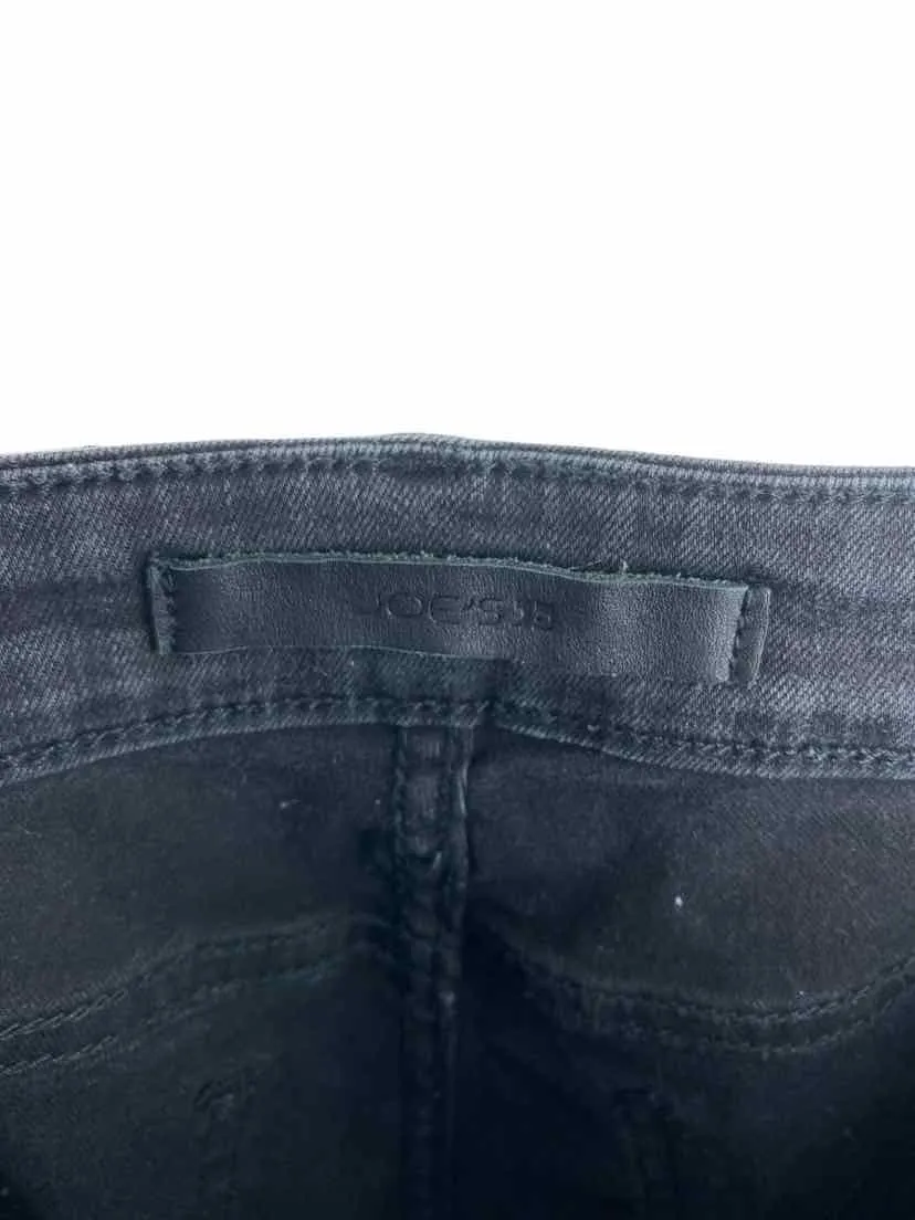 Joe's Women's Flawless Charlie Studded Skinny Ankle Jeans Black Size 26 (2)