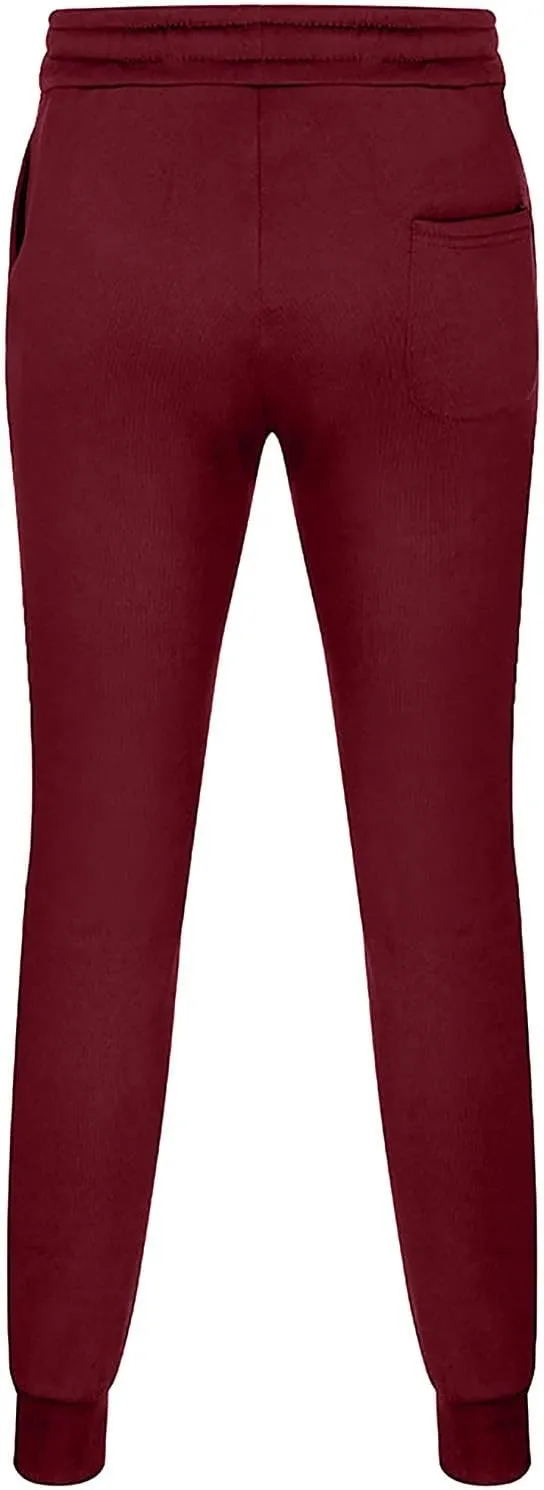 Joggers for Men Casual Loose Fit Big and Tall Drawstring Sweatpants Casual Cotton Workout Athletic Running Pants