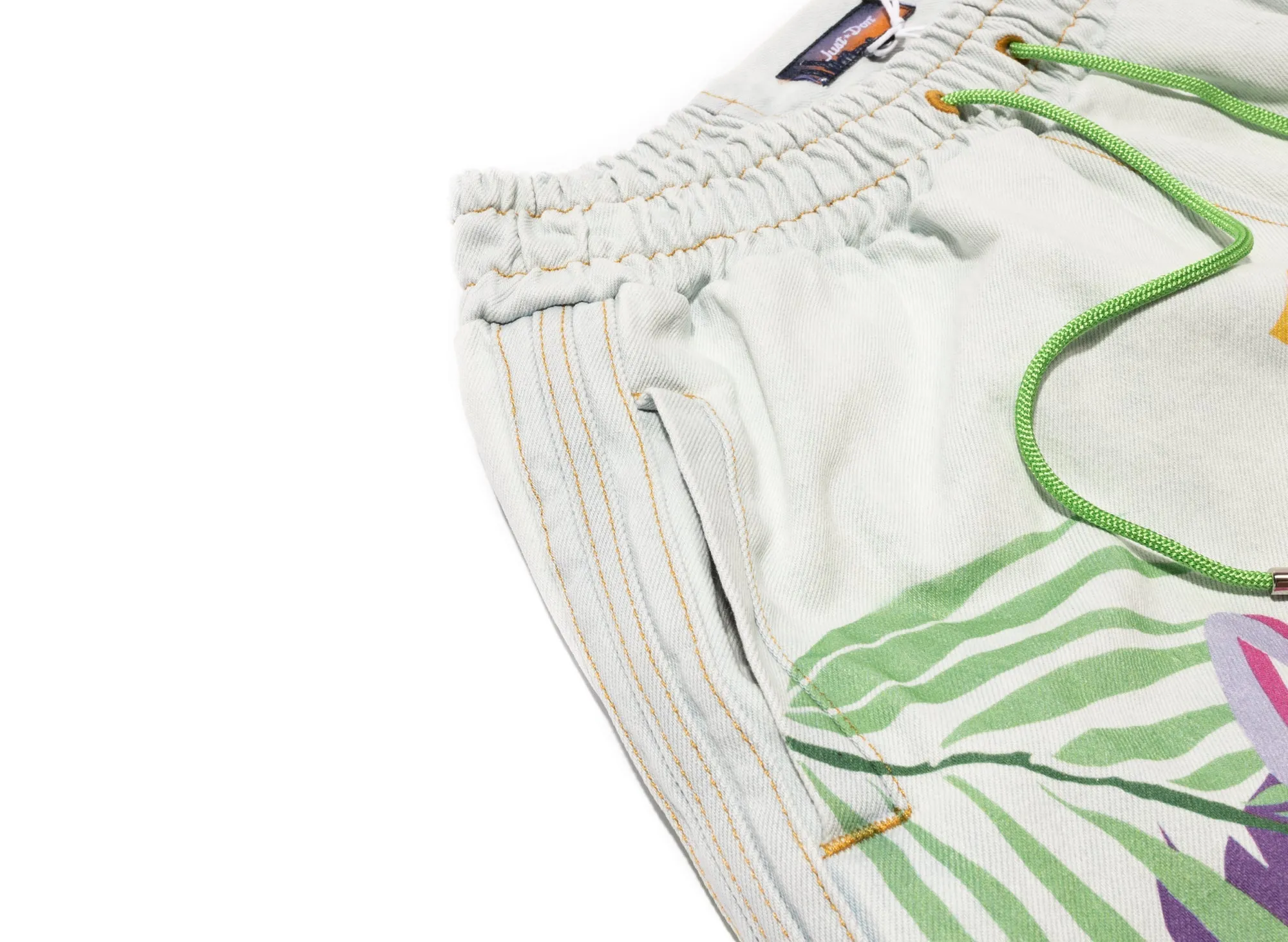 Just Don Denim Tropic Shorts