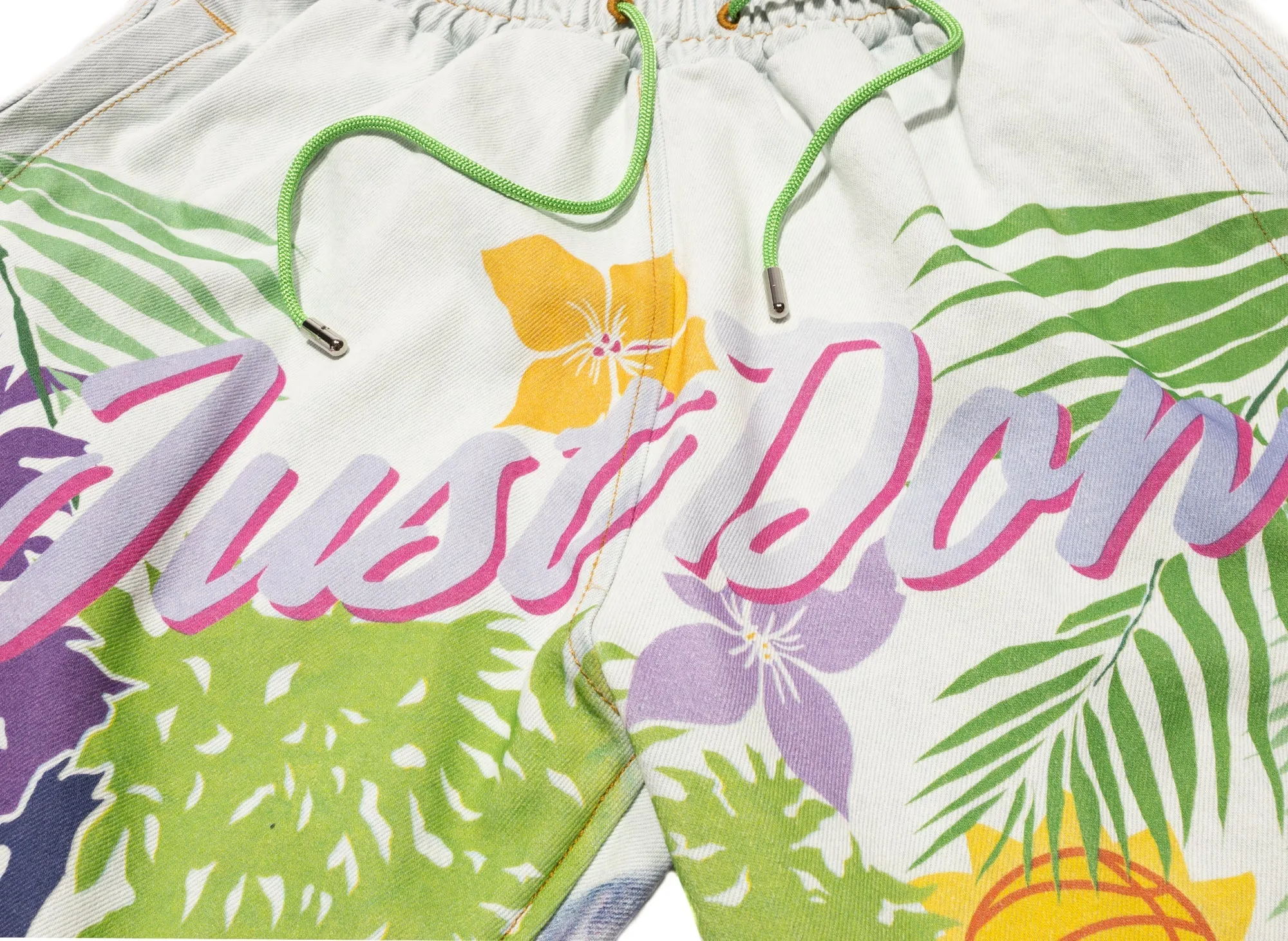 Just Don Denim Tropic Shorts