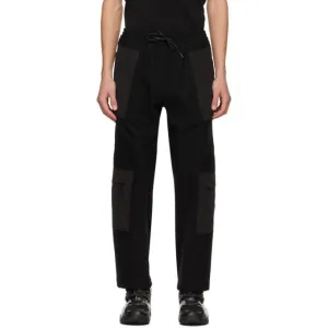 Juun.J Black Wool Cargo Pants