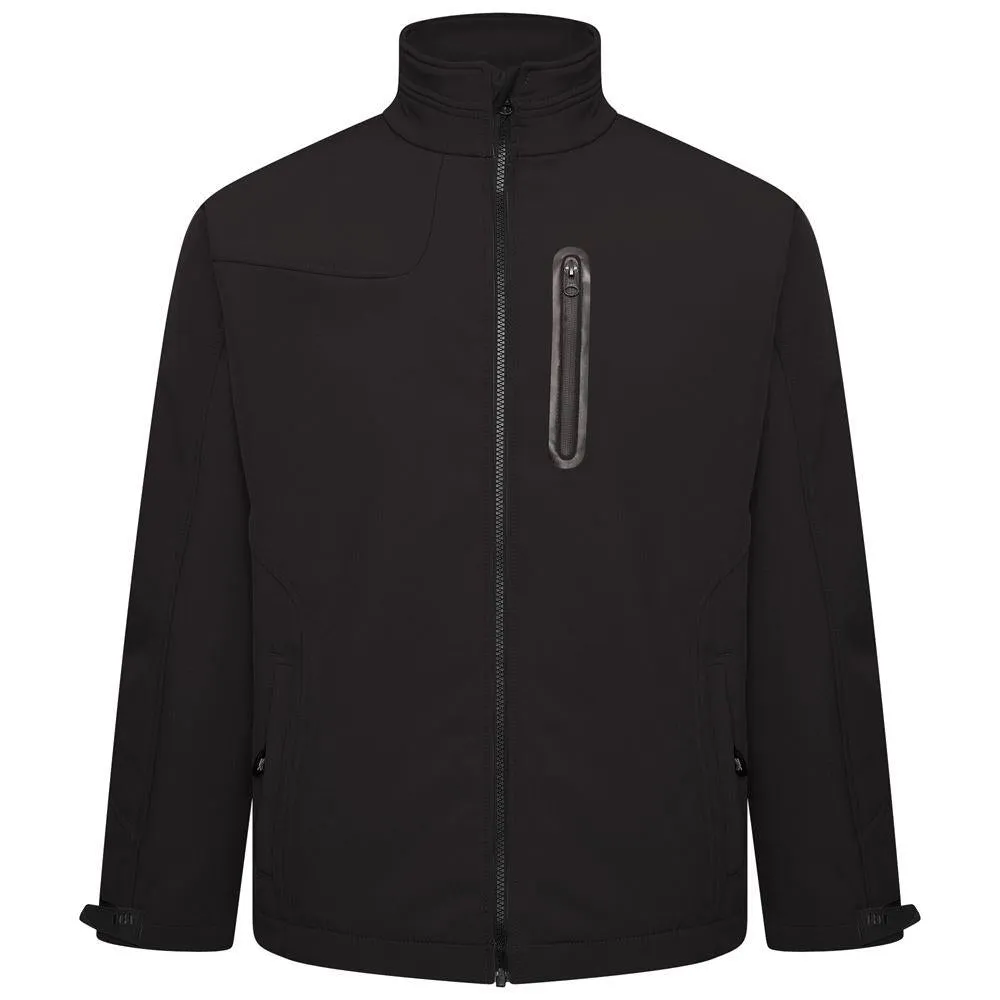 KAM Soft Shell Panelled Jacket For Men in 2 Colours, 2XL-8XL