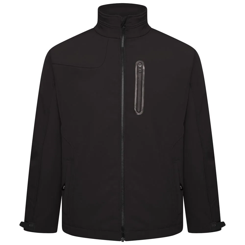 KAM Soft Shell Panelled Jacket For Men in 2 Colours, 2XL-8XL