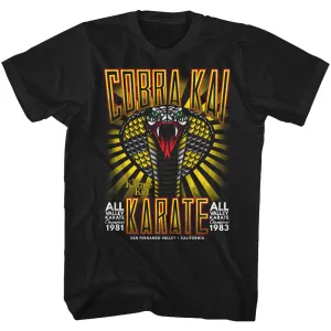 Karate Kid Tattoo Cobra Men's T-Shirt